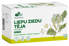 NATĒJA liepžiedžių arbatos maišeliai, 24 vnt.