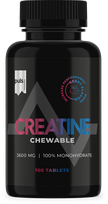 PULS NUTRITION Creatine, kramtomos tabletės, 100 vnt.