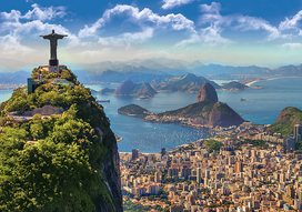 TREFL PUZZLES TREFL dėlionė „Rio de Žaneiras“, 1000 det.