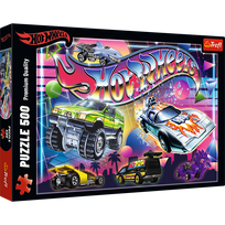TREFL  HOT WHEELS Dėlionė 500 det.