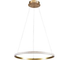 LED liustra ant laido DIANA LED/25W/230V 4000K skersmuo 50 cm auksinė