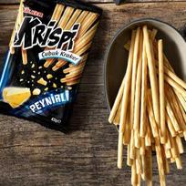 Krekeriai-lazdelės su sūriu KRISPI, 40g
