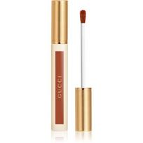 Gucci Glow Oil-In-Water Tint Liquid Lipstick blizgūs drėkinamieji skysti lūpų dažai atspalvis 308 Lucy Dark Orange 6.5 ml