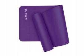 DrFit mankštos kilimėlis 180x60x1 cm, violetinis, jogai ir pilatesui + dėklas