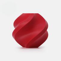 Filamentas Bambu Lab PLA Basic Maroon Red (10205) /Refill, 315 m, raudona sp.