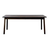 Prailginamas valgomojo stalas su papildomu stalviršiu iš ąžuolo 95x190 cm Bari – Unique Furniture