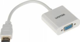 Unitek HDMI UZ VGA PĀRVEIDOTĀJS Y-6333C01 UNITEK