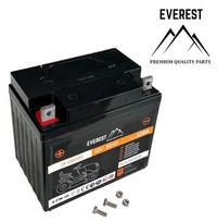 AGM akumuliatorius 12V 32Ah, kairysis pliusas EVEREST, 187 x 121 x 168 mm