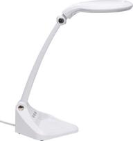 Darbo stalo šviestuvas Maul Iris 8261202, LED, 6W, balta sp./balta sp.