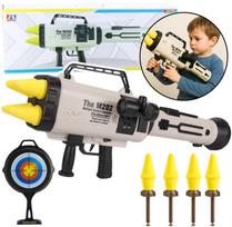 Lean Toys M202 žaislinis raketų paleidėjas su putplasčio šoviniais