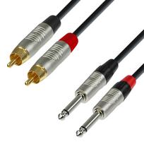 Dvigubas audio kabelis Adam Hall 4 STAR TPC 0150 1,5m