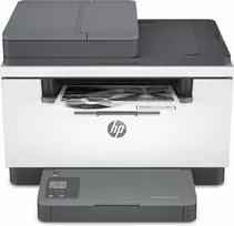 „HP LaserJet“ spausdinimas: iki 29 ppm (A4); Dvipusis: iki 18 ipm (A4); Iki 20 000 puslapių per mėnesį; Spausdinti/Kopijuoti/Nuskaityti; Nuskaityti plokščią su ADF; 1 USB prievadas; 1 10/100 Ethernet prievadas; Išmanieji mygtukai