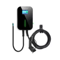 Extralink BS20-BC-22kW-APP Type 2 32A 22kW | EV įkroviklis | 3 fazių, LCD ekranas, aplikacija, 6,1 m