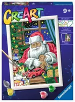 CreArt coloring book for children, Frozen Santa Claus