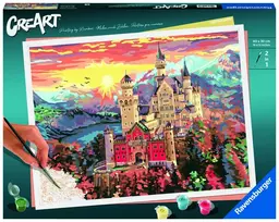 CreArt coloring book for children Magic castle