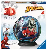 Puzzles 72 elements 3D Spiderman ball