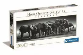Puzzles 1000 elements Panorama High Quality Herd of Giants