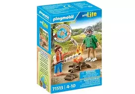 PLAYMOBIL MY LIFE Zefyrų kepimas ant laužo 71513