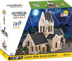 Blocks Church in Sainte-Mere-Eglise