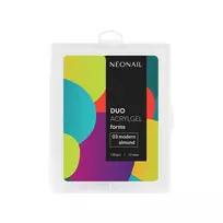 NEONAIL_Duo AcrylGel nagų priauginimo formos 03 migdolų šiuolaikinės 120vnt.