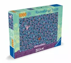 Puzzle 1000 pieces Stitch Chellenge