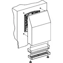 Climasys cv ventiliatorius 85m3/h 17w 150-250v ac 170x150x62 ip54