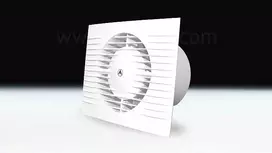 Style ii 120 wch sieninis ventiliatorius hygrostat white