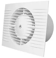 Style ii 100 wch sieninis ventiliatorius hygrostat white