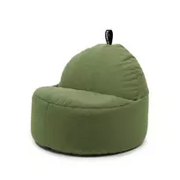 Sėdmaišis SoSoft Round XL Teddy, alyvuogių žalia