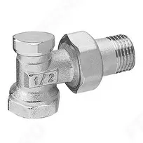 1/2 ANGLE RADIATOR SHUT-OFF VALVE