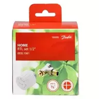 RTL SET FJVR DN15 ANGLE VALVE + FJVR 10-50°C HEAD WHITE