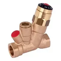 THERMOSTATIC VALVE MTCV DN15 MULTIFUNCTIONAL VALVE FOR HOT WATER.