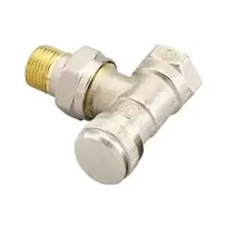 RLV 15 ANGLE RETURN SHUT-OFF VALVE WITH DRAIN AND FILL OPTION FOR THE RADIATOR