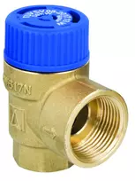 SAFETY VALVE FOR HOT WATER STORAGE TANKS MSW, 10 BAR, RP1/2 X RP3/4