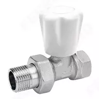 STRAIGHT RADIATOR VALVE 1/2