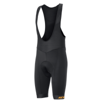 Šortai vyr. su petnešom Scott  Endurance ++ black/gleam orange