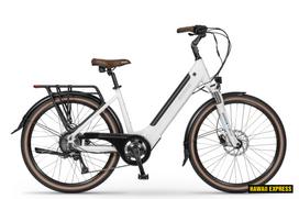 Dviratis 26   ECO X-CITY 26  FLAT WHITE 36V 504 Wh white eco
