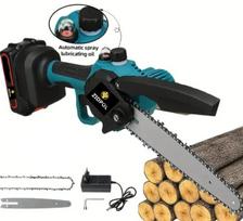 Akumuliatorinis genėjimo pjūklas 8'' su alyvos talpa ir dviem baterijomis 48V, Zidpol N-2