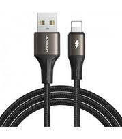 Juodas USB - Lightning laidas 120cm 3A "Joyroom SA25-AL3"