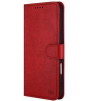 Raudonas dėklas Samsung Galaxy S21 FE 5G telefonui "HDD Clasp Wallet Case"