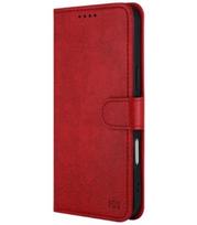 Raudonas dėklas Samsung Galaxy A12 / M12 telefonui "HDD Clasp Wallet Case"