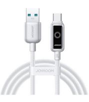 Baltas USB-A - USB-C 66W 120cm laidas "Joyroom S-A55"