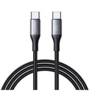 Juodas USB-C - USB-C 60W 200cm laidas "Joyroom S-A28"