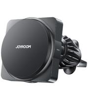 Juodas automobilinis telefono laikiklis su 15W belaidžio krovimo funkcija "Joyroom JR-ZS506 MagSafe"