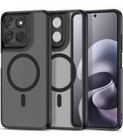Matinis juodas dėklas Motorola Moto G57 Power / G67 Power telefonui "Tech-Protect Magmat Magsafe"