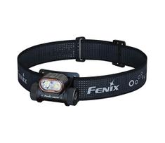 Fenix HM55RABL - reguliuojamas įkraunamas LED galvos žibintas LED/USB 1600mAh IP68 1200lm 141,2 h juodas