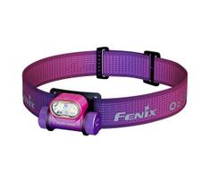 Fenix HM55RNBL-LED reguliuojamas įkraunamas LED/USB galvos žibintas 1600 mAh IP68 1200 lm 141,2 val. violetinė