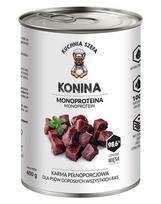 KUCHNIA SZEFA Arklienos monoproteinų pašaras visų veislių šunims 400 g