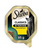 SHEBA Classics su vištiena terinoje, 22 x 85 g, šlapias pašaras katėms.