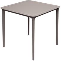 Lauko stalas Ferne Rimo, taupe sp., 77.5 cm x 77.5 cm x 74.5 cm